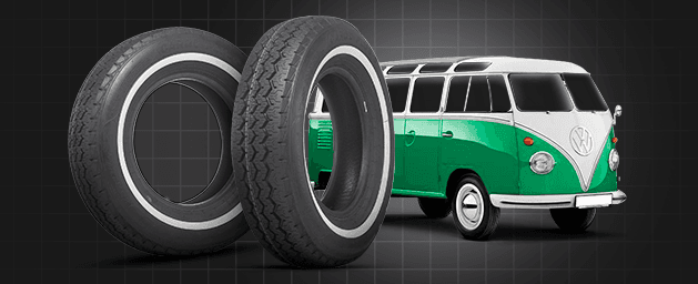 Pneu 185R14C Xbri Cargoplus 3: Estilo Vintage e Eficiência para sua Kombi