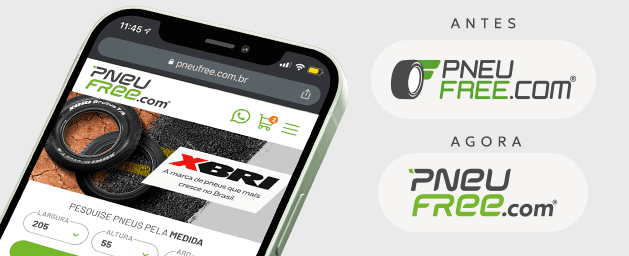 Pneufree.com: conheça a nova marca de quem revolucionou o mercado de pneus online no Brasil