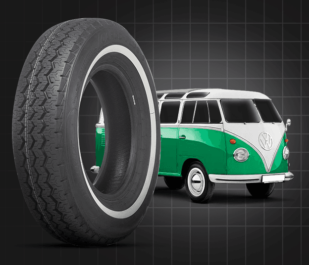 Pneu 185R14C Xbri Cargoplus 3: Estilo Vintage e Eficiência para sua Kombi